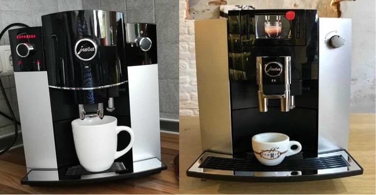 A comparison of Jura E6 & Jura D6