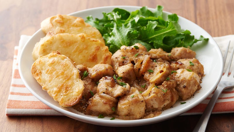 Quick recipe for french onion chicken