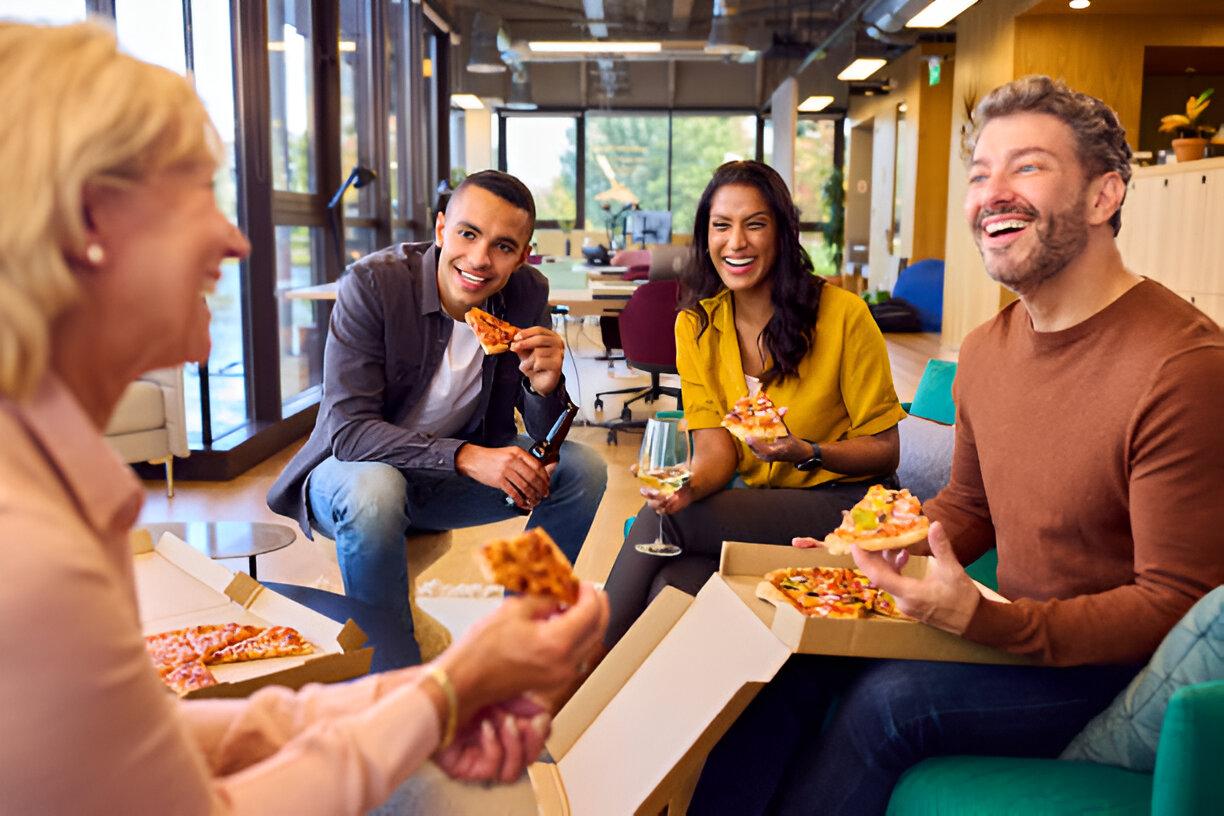 A Slice of Team Spirit with Office Pizza Parties